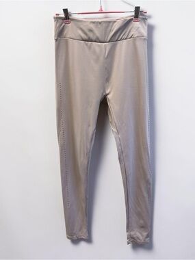 Gymshark Beige High Waisted Training Leggings Size Large